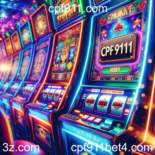 Experimente a Emoção das Máquinas Slots no cpf911.com